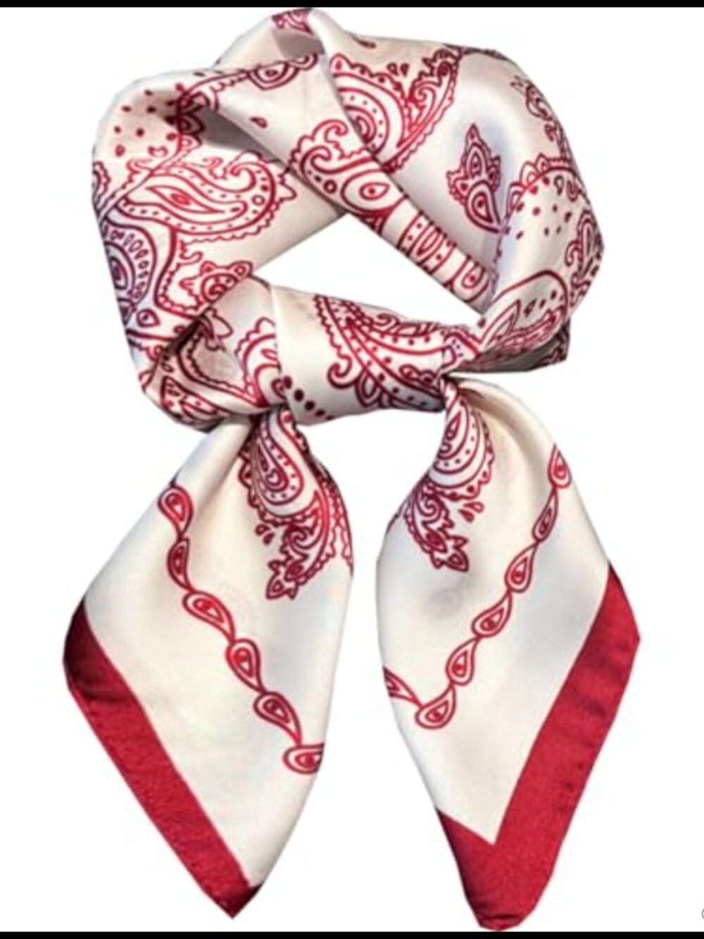 Satin Square Bandana Headscarf Silky Hair Scarf Neck Wrap Lightweight